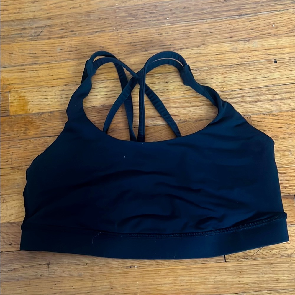lululemon energy bra, size 6